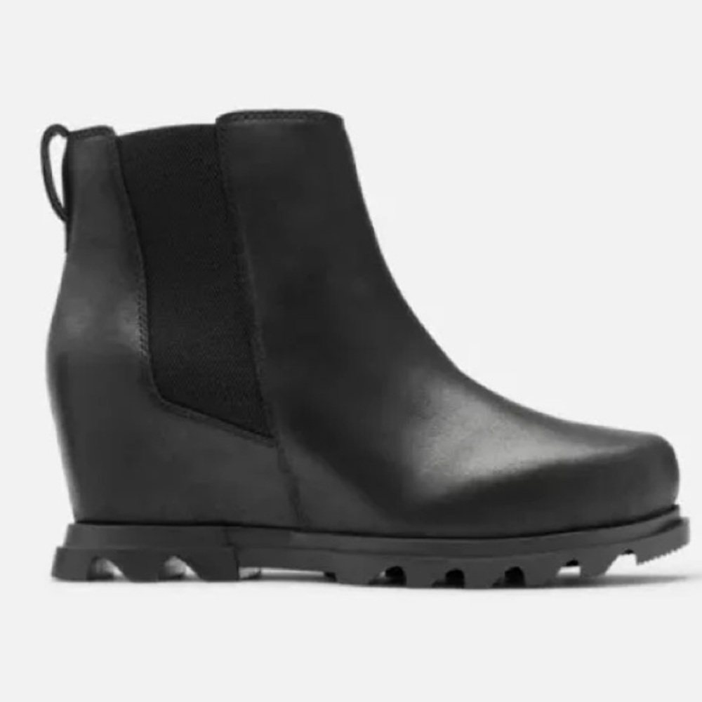 Sorel Joan of Arctic III Chelsea wedge leather waterproof